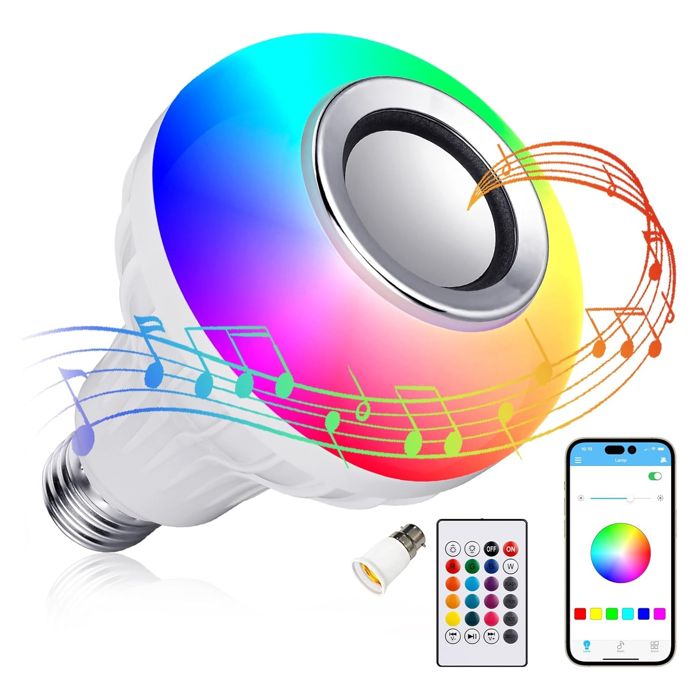 Ampoule led e27 couleur changement de couleur - Vantory - dimmable rgbw télécommande compris lumière intelligente bluetooth