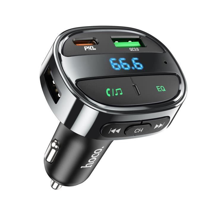 Émetteur FM PrimeAudio - Sans Fil Pour Smartphone, Se Connecte à L'autoradio