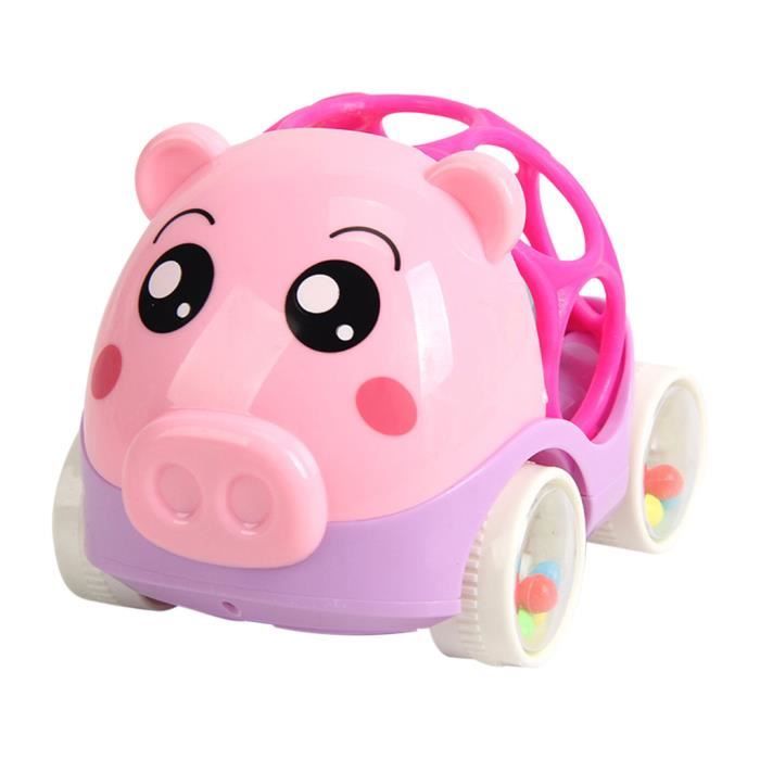 Jeu D Adresse Jouets De Bebe Amusants Pour 3 A 24 Mois Hochet Et Voiture Roulettes Voiture Jouet Main 2106be Cdiscount Jeux Jouets