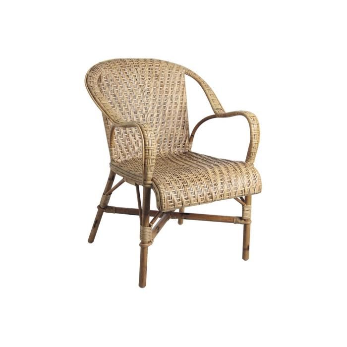 Fauteuil rotin ancien Belle époque Fauteuil rotin ancien Belle époque