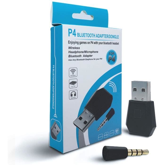 Nikou Adaptateur Bluetooth PS4 - Adaptateur Headsets Bluetooth Mini USB 4.0  Mini Microphone sans Fil Dongle Bluetooth Adaptateur USB pour Casque sans  Fil PS4 en destockage et reconditionné chez DealBurn