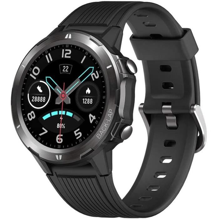 KUNGIX Montre Connect e Montre Intelligente Femme Homme Fitness