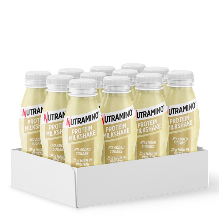 Boissons Protéinées Nutramino - Protein Milkshake - Vanilla Pack de 12