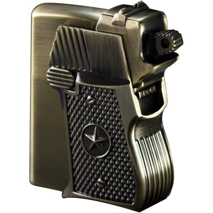 Briquet Rétro Vintage En Cuivre Sculpté à La Main – Coupe-Vent Kérosène, Pliant, Flamme Douce, Idéal Outdoor Camping & Cadeau Homme