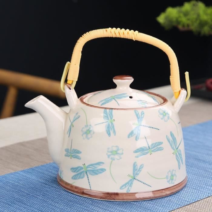 Tasse à Thé Chinoise 4-en-1 YURROAD – Dragon Bleu, 400ml, Avec Infuseur Et Couvercle