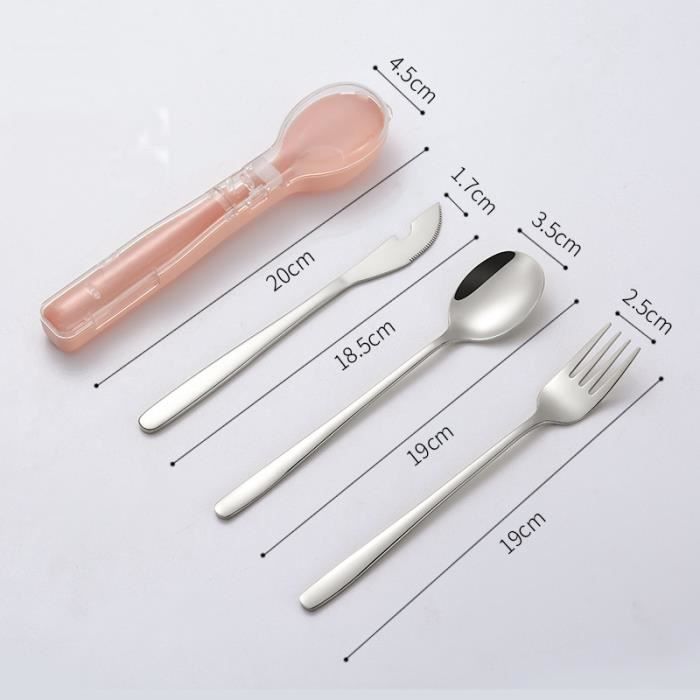 Lot De 3 Couverts Viners International V13 – Fourchette, Couteau, Cuillère Inox