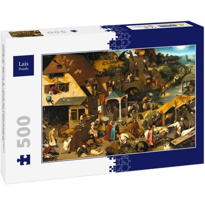 2 ANCIENS PUZZLES les Fables de La FONTAINE, années 50/60 EUR 7,00 - FR