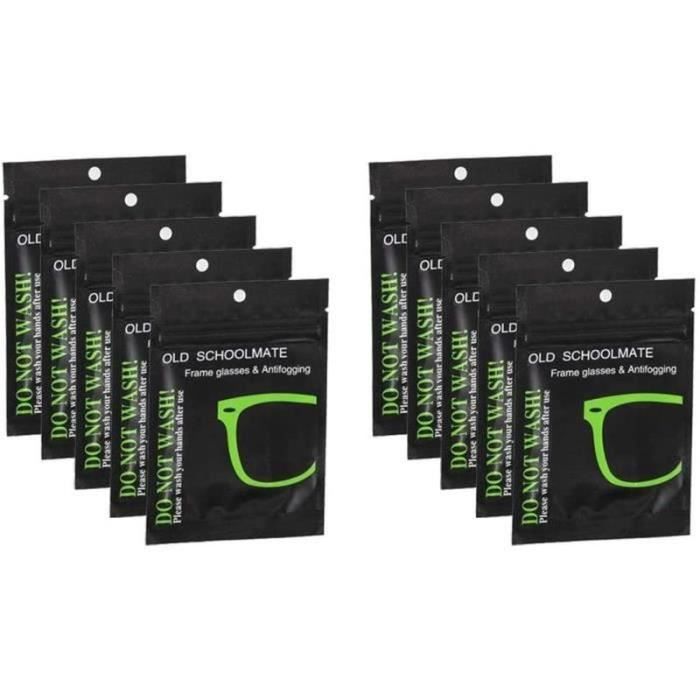 LINGETTES BEBE Lot de 10 lingettes anti-buée pour lunettes