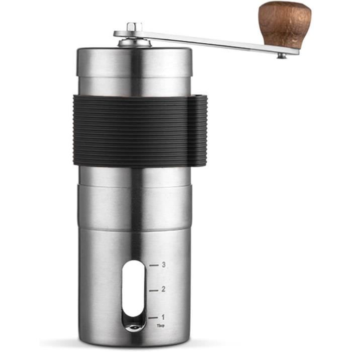 Moulin à Café Manuel – Portable à Manivelle Entièrement En