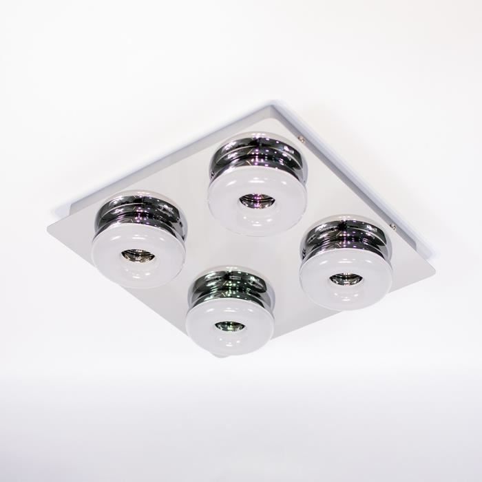 Plafonnier Led Salle De Bain 20w Achat Vente Plafonnier Led