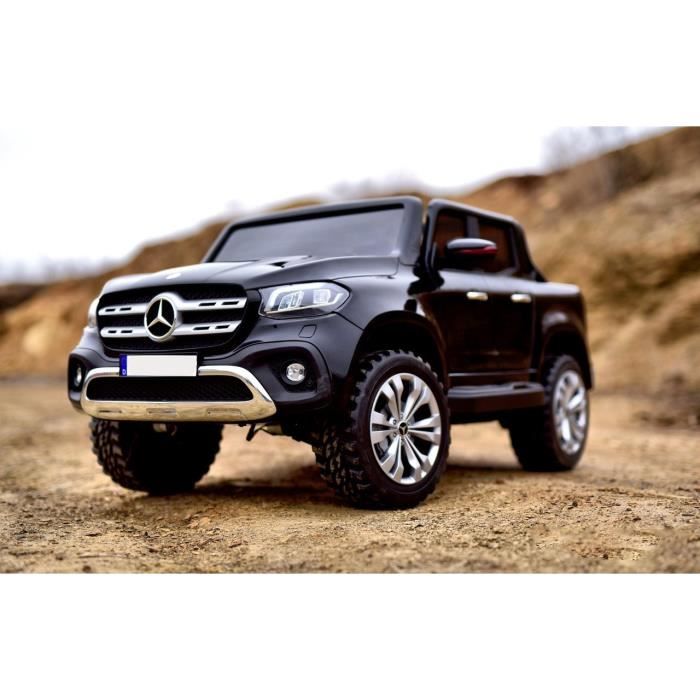 Voiture Electrique Enfant Mercedes Classe X Amg Pack Luxe Noir 4x4 Siege Simili Cuir Ecran Mp4 Achat Vente Voiture Electrique Enfant Cdiscount