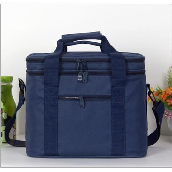 20 L Rouge Boîte Déjeuner sac fourre-tout chaud froid isolé thermique Refroidisseur Travail École Voyage