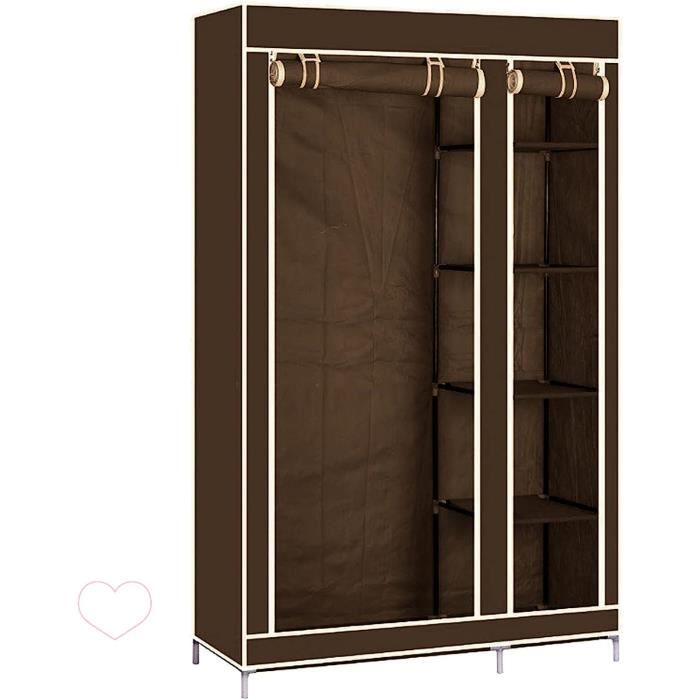 Penderie,Armoire à vêtements Organisateur,Dressing en Tissu Nontissé
