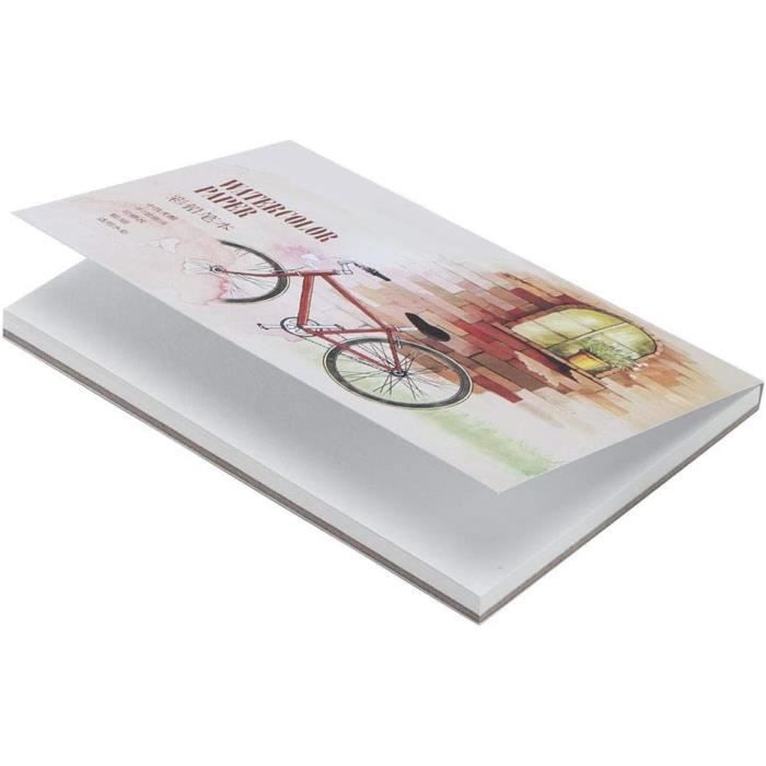 Carnet De Dessin A5 - Lot De 4 - Papier 160 G/m² - Couverture Rigide - Spirale Double - Pages Blanches
