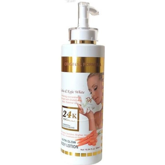 Glutathione claircissant Lait Lait claircissant Gluta C  Glutathion &  Vitamine C, 500 Ml, Pour Une Peau Lumineuse Et Hydrate Booster Ciel  Rugissant