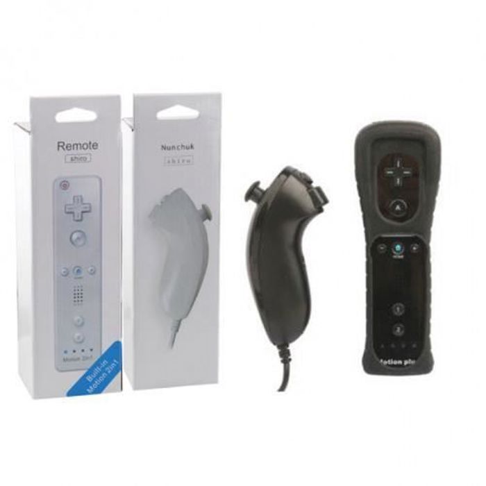 Manette Wiimote + Nunchuk Nintendo Wii - vue 2