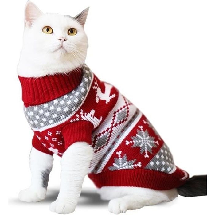 Pull de noel avec chat best sale