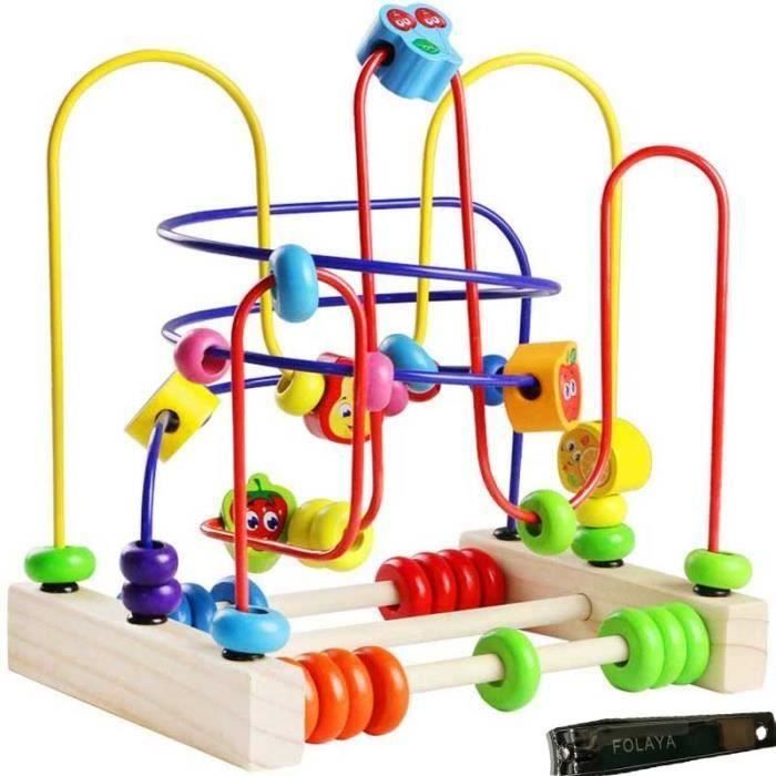 Jeu Boulier Bois Jeux Jouets Bois Noel Cadeau Anniversaire Jeux Educatif 3+  Ans Enfant Garcon Fille - Cdiscount Jeux - Jouets