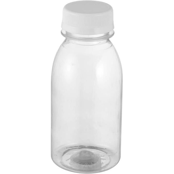 Bouteilles De Jus Cabilock - Lot De 10 Bouteilles 250ml Transparentes Avec Bouchons