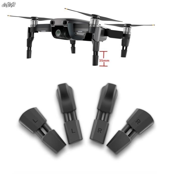 Train D'atterrissage Extensible Pour DJI Mavic 4 Pro - Pieds Pliables +25mm Hauteur - Protection Caméra - 42g