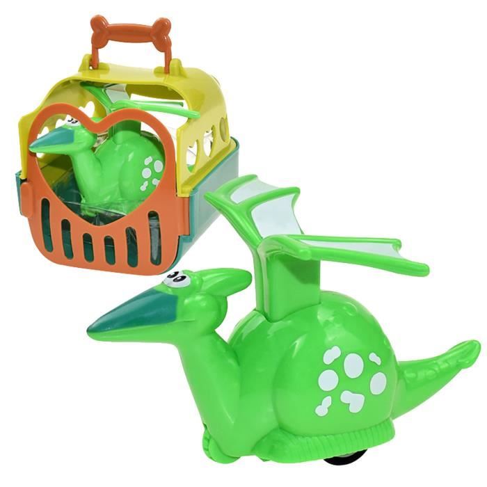 Nouvelles voitures de dinosaures Press and Go Wind Up Jouets pour