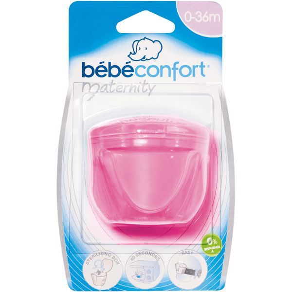 Boite De Sterilisation Sucette Bebe Confort Rose Cdiscount Puericulture Eveil Bebe
