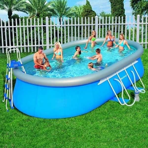 Un Kit Piscine Ovale Auto Portee Bestway De 4 88x3 05x1 07 Achat Vente Piscine Un Kit Piscine Ovale Auto P Cdiscount