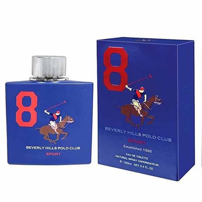 Beverly Hills Polo Club Eau De Toilette Homme No 8 100ml