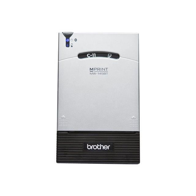 Brother PRINT MW 145BT Imprimante et thermique direct A7 300 ppp jusqu'à 4 ppm capacité : 50 feuilles USB Bluetooth