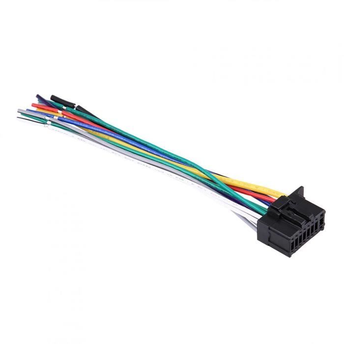 Câble Adaptateur Autoradio - Prise Mâle/femelle, Noyau Cuivre - Pour Faisceau Voiture