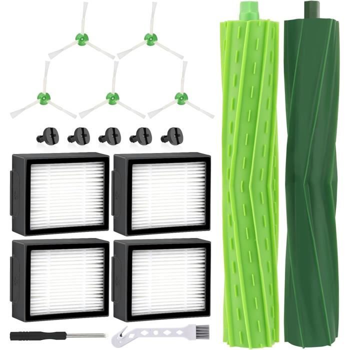 Kit De 16 Pièces De Rechange Pour Roomba 105 & Combo – Brosses Principales – Neuf – Compatible Plusieurs Modèles
