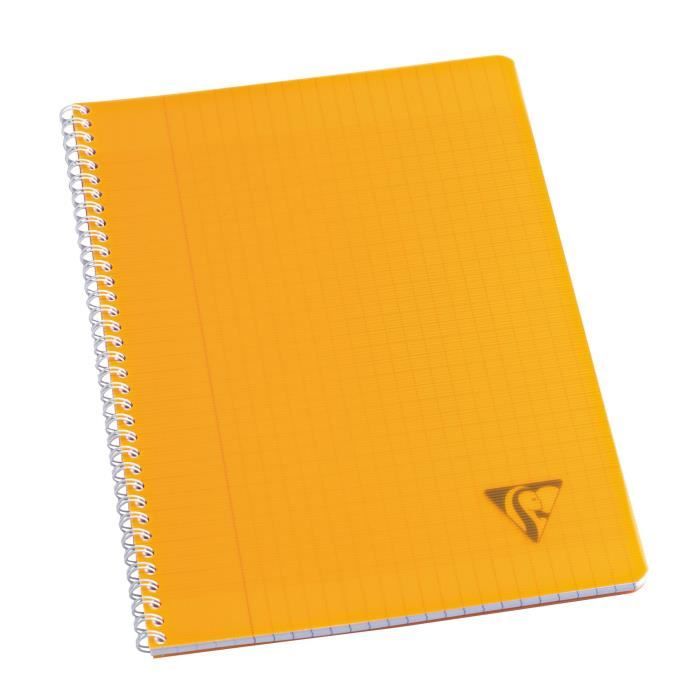 Cahier spirales Clairefontaine Linicolor A4 21 x 29,7 cm petits