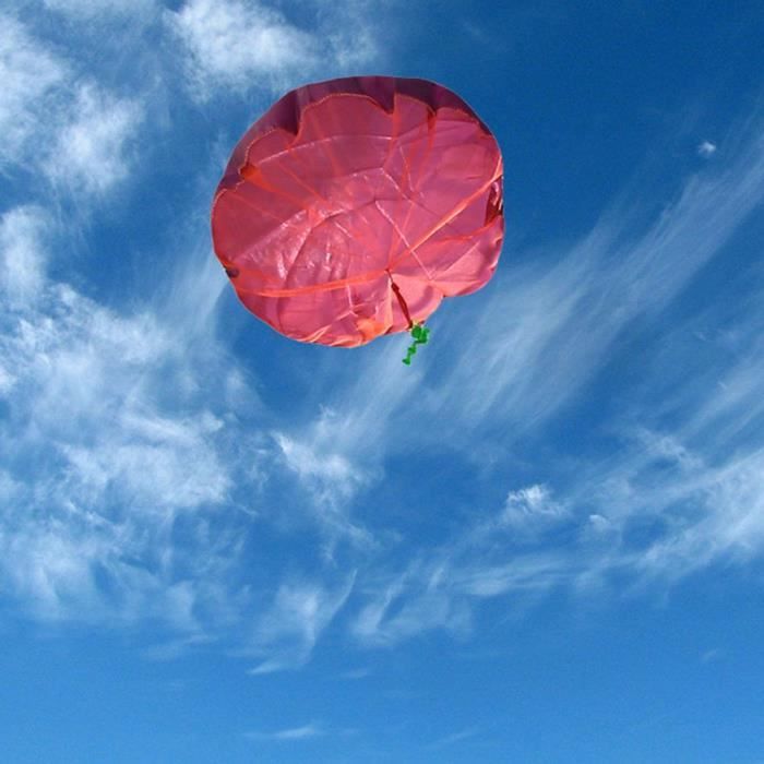 Parachute Arc-en-ciel Pour Enfants – 190 Cm, 8 Poignées, Matériau Polyester, Jeu De Groupe Coopératif Pour 3 Ans Et +