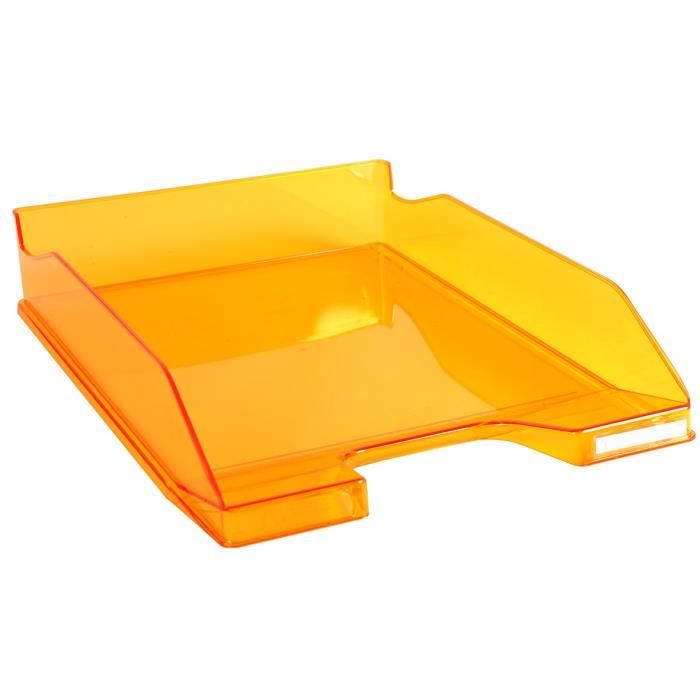 Corbeille à Courrier Esselte Fusion - Transparente - Lot De 2 - Polystyrène - Superposable