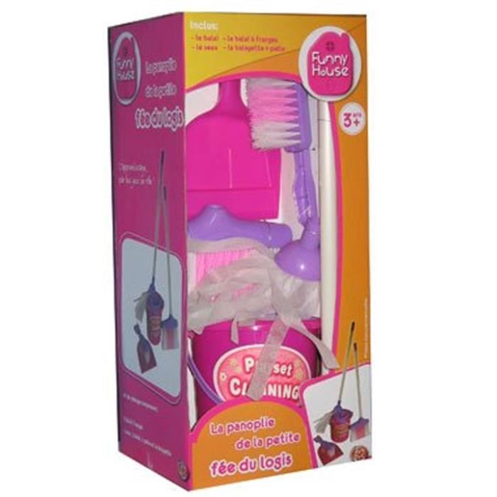 Funny house Panoplie de la petite fée du logis Cdiscount Jeux Jouets