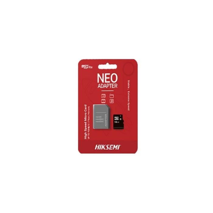 Hikvision Hiksemi HS-TF-C1 - Carte mémoire flash - 16 Go - UHS-I / Class10 - micro SDHC