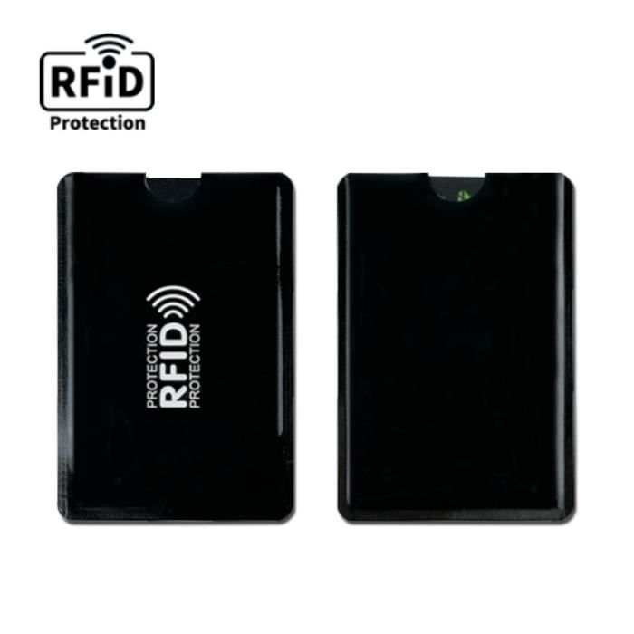 Rfid Blocker Lot De 8 Pochettes Pour Cartes Ec Sans Contact Pour Hommes