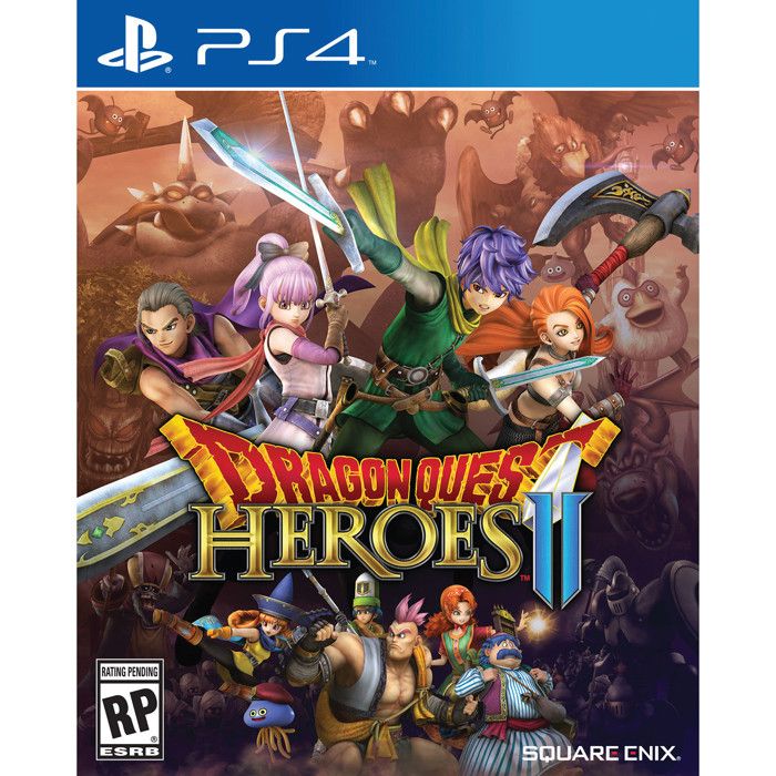 Jeu vidéo Dragon Quest Heroes II RPG daction Multijoueur coopératif PS4 - vue 1