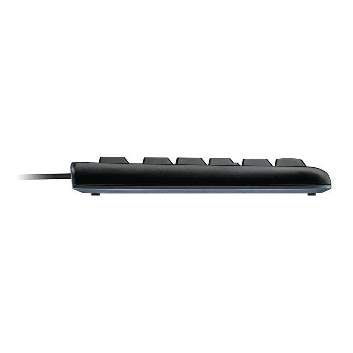 Clavier LOGITECH MK120 - Noir - Touches silencieuses résistant aux éclaboussures - Garantie 3 ans