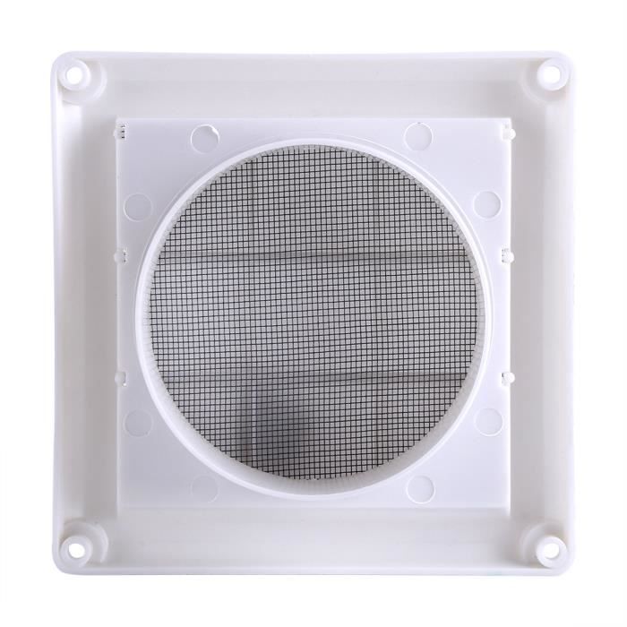 Grille De Ventilation En Aluminium Manchon De Traversée De Mur En Acier Galvanisé Pour Façade Extérieure