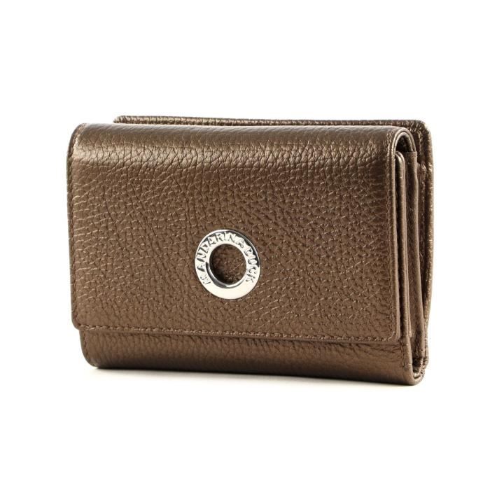MANDARINA DUCK Mellow Lux Wallet with Flap Bronzo [182192] porte