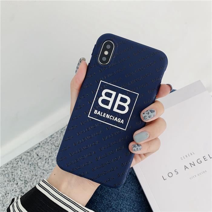 Coque iphone x balenciaga hot sale
