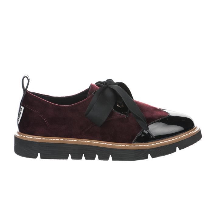 Chaussures à lacet femme - ARMISTICE - Rouge bordeaux - FOX DERBY W - Millim  Rouge Rouge - Achat / Vente derby - Soldes sur Cdiscount dès le 20 janvier  ! Cdiscount