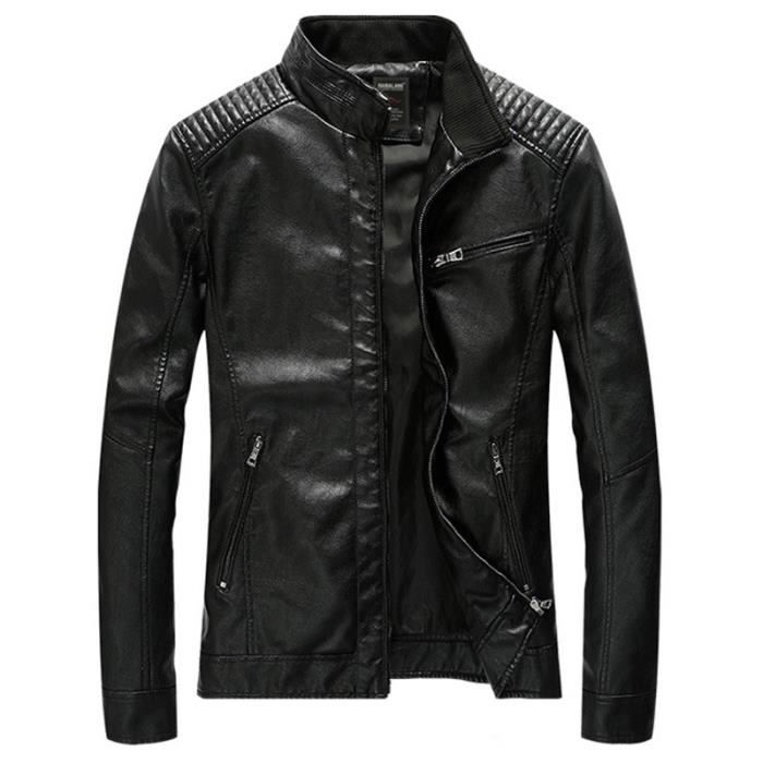 Veste Homme Veste style en XS Noir Cdiscount Pret a Porter