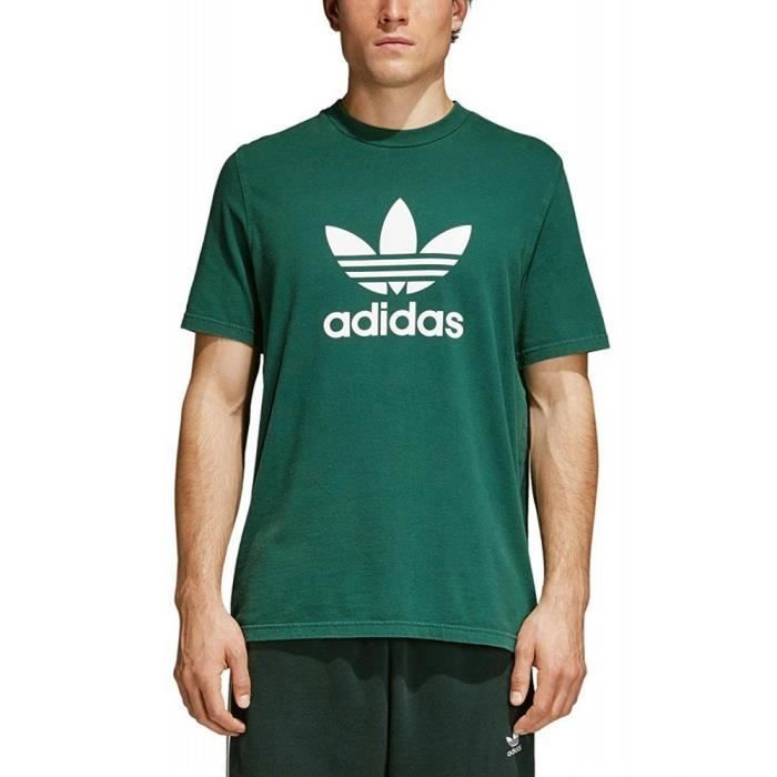 t shirt adidas original vert