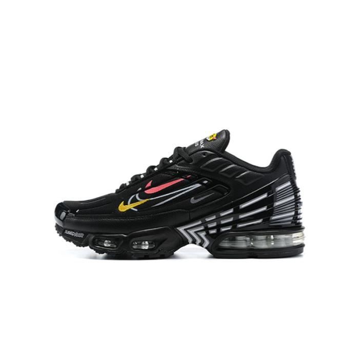 Baskets Nike Air MAX PLUS tn 3 - Blanc - Lacets - Cdiscount Sport