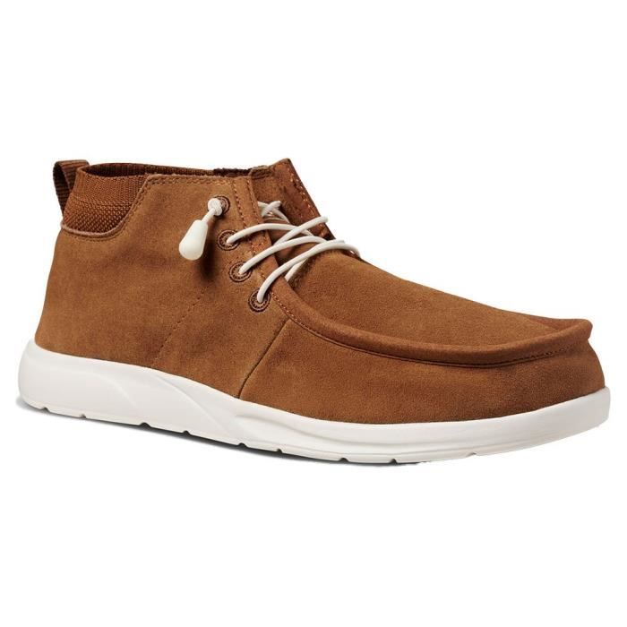 Basket homme marron foncé best sale