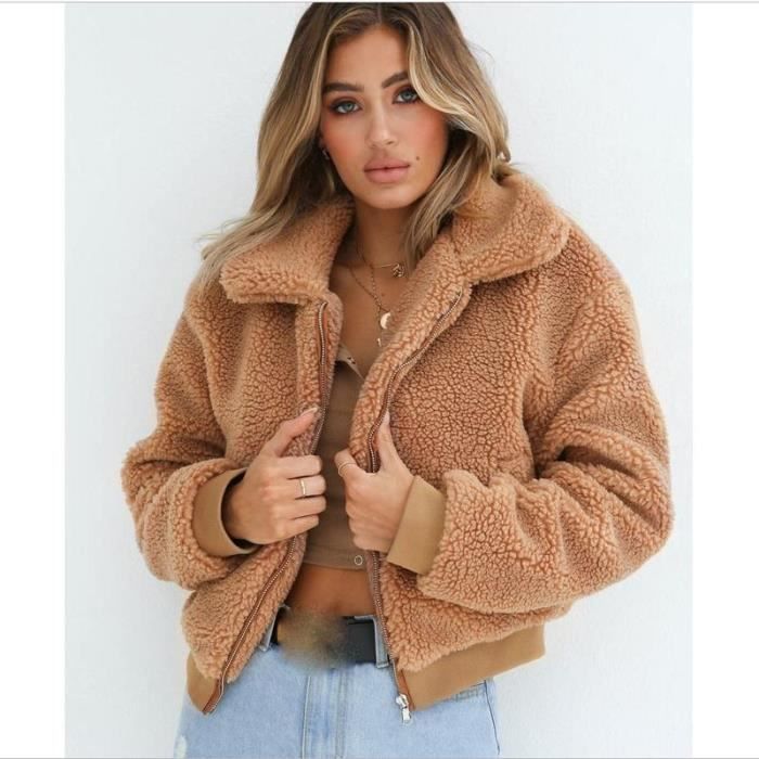 Veste teddy bear on sale femme