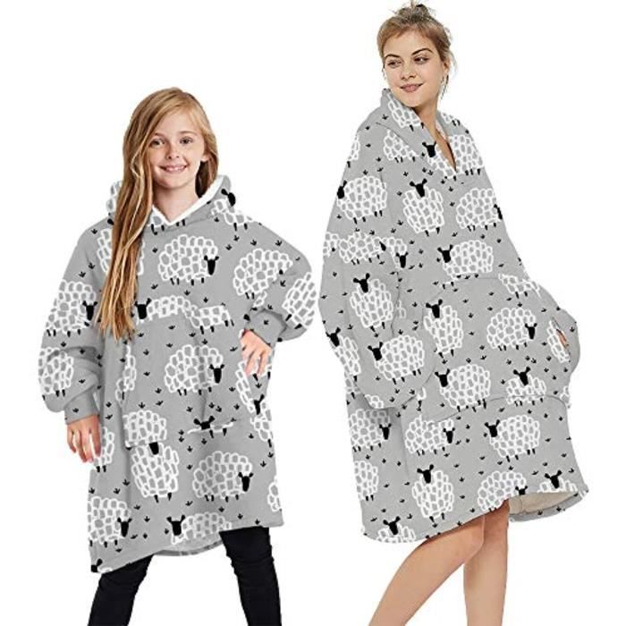 Fleece pyjama hoodie on sale