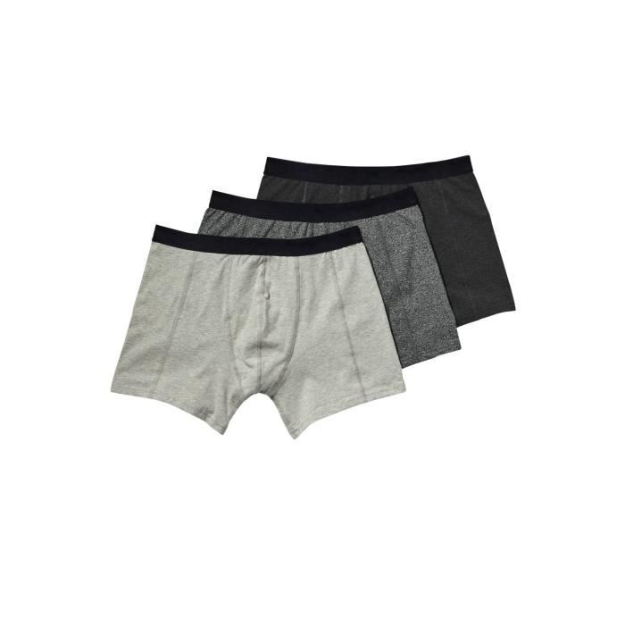 Scotch Soda Calecon Homme uni Paquet de 3 Gris Cdiscount Pret a Porter